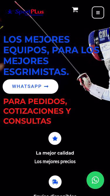 Screenshot of sportplus.cl