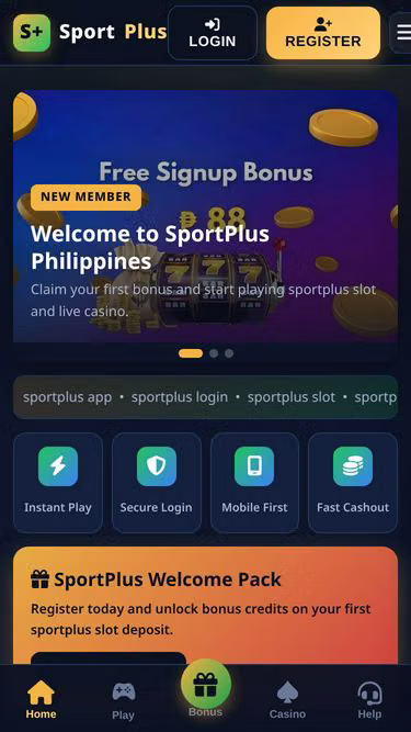 Screenshot of sportplus.homes