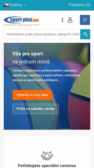 Screenshot of sportplus.net