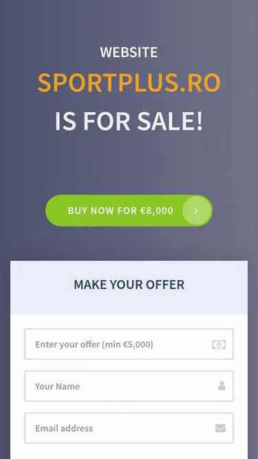 Screenshot of sportplus.ro