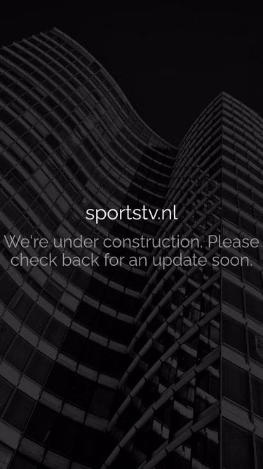 Screenshot of sportstv.nl