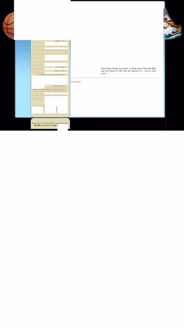 Screenshot of sportswear.com.my