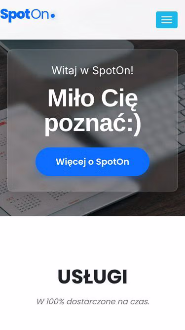 Screenshot of spoton.pl