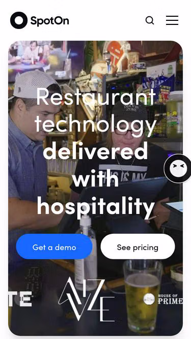 Screenshot of spoton.website