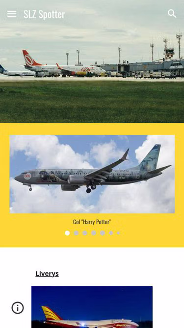 Screenshot of spotter.slz.br