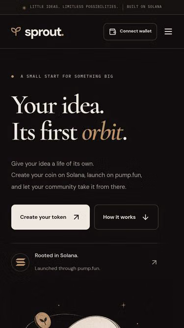 Screenshot of sprout.lat