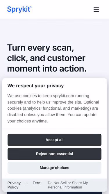 Screenshot of sps.to
