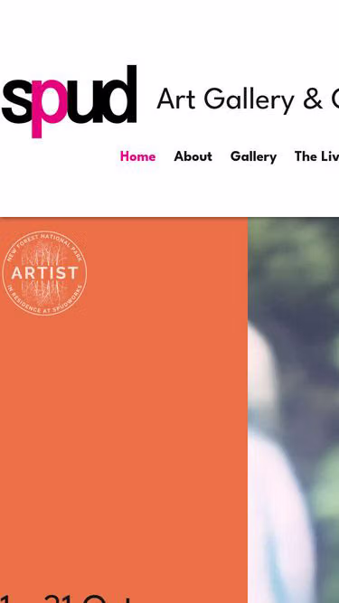 Screenshot of spud.org.uk