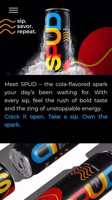 Screenshot of spud.pk