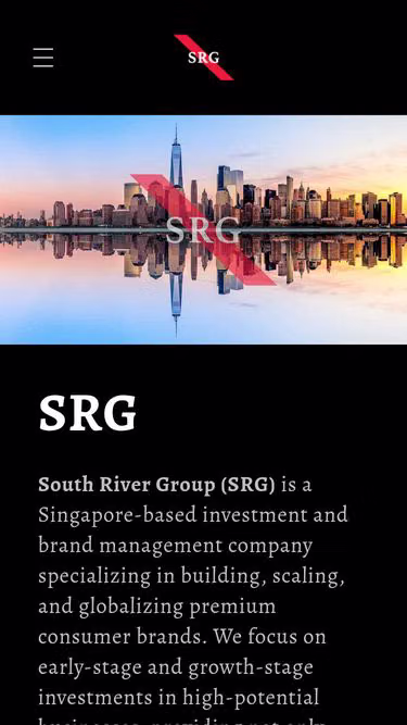 Screenshot of srg.sg
