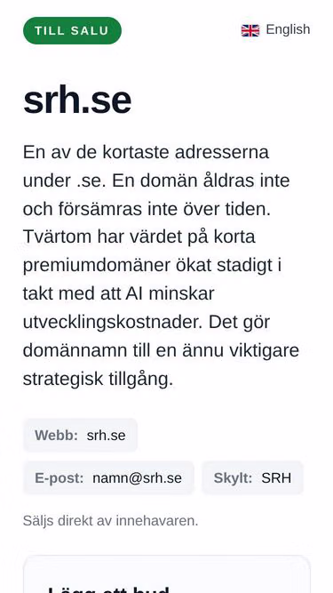 Screenshot of srh.se