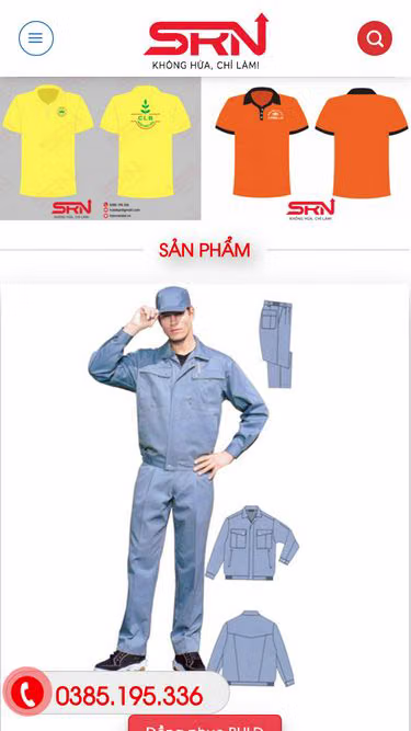 Screenshot of srn.vn