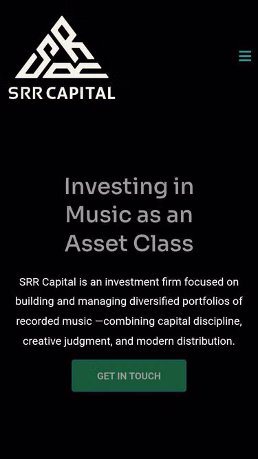 Screenshot of srr.capital