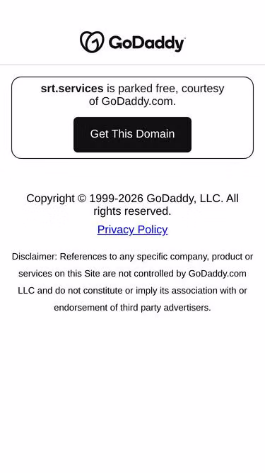 Screenshot of srt.services