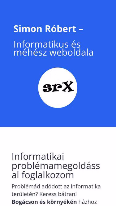 Screenshot of srx.hu