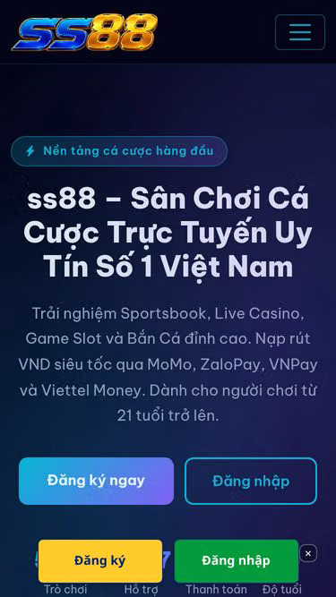 Screenshot of ss88.pro