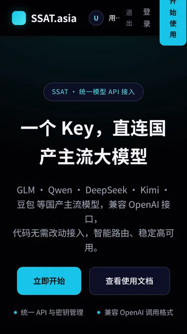 Screenshot of ssat.asia