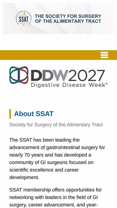 Screenshot of ssat.com