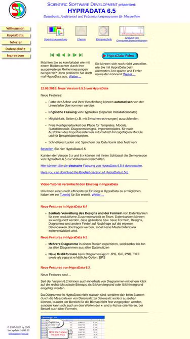 Screenshot of ssd.info