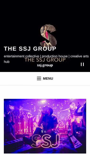 Screenshot of ssj.group