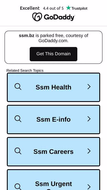 Screenshot of ssm.bz