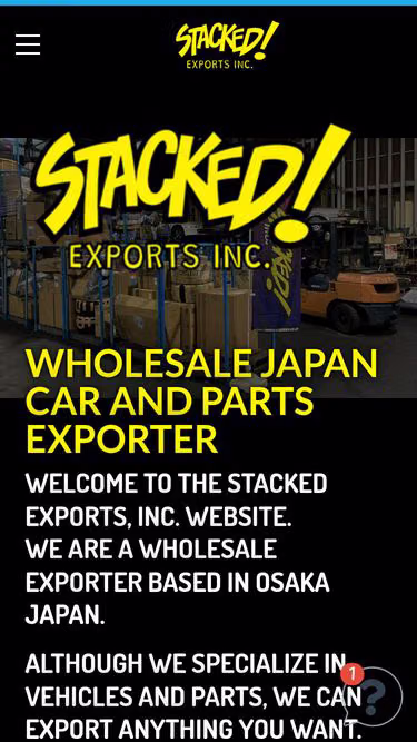 Screenshot of stacked.co.jp
