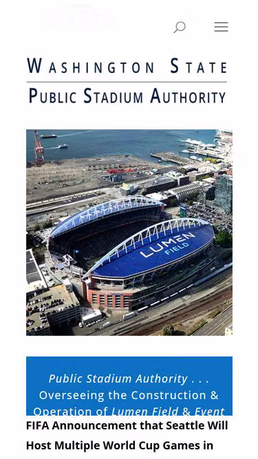 Screenshot of stadium.org