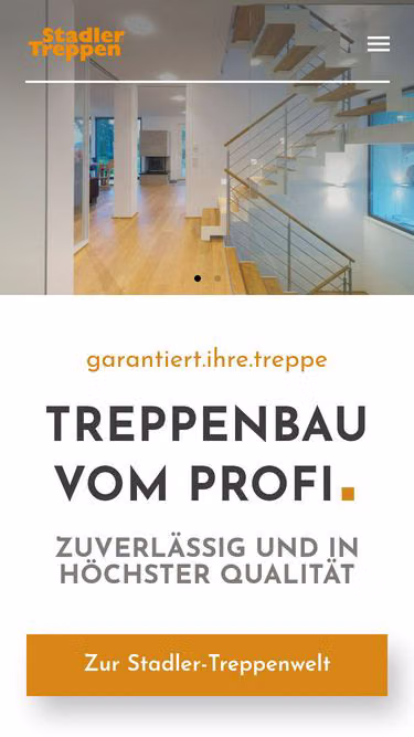 Screenshot of stadler.de