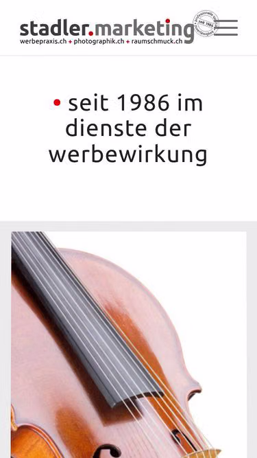 Screenshot of stadler.marketing