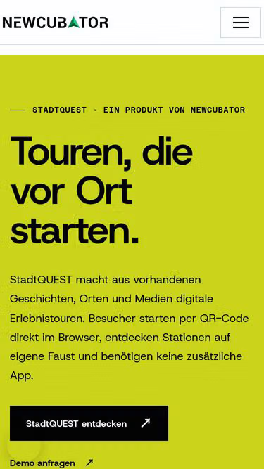 Screenshot of stadt.quest