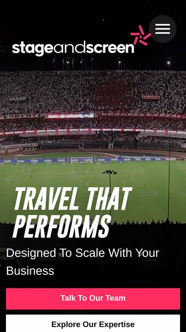 Screenshot of stage.travel