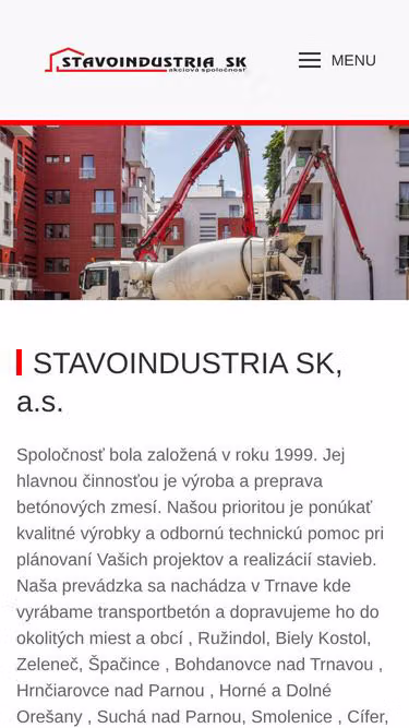 Screenshot of stai.sk