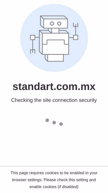 Screenshot of standart.com.mx