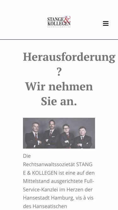 Screenshot of stange.de