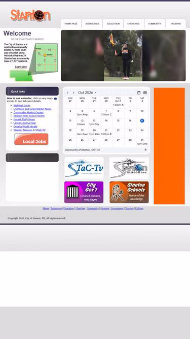 Screenshot of stanton.net