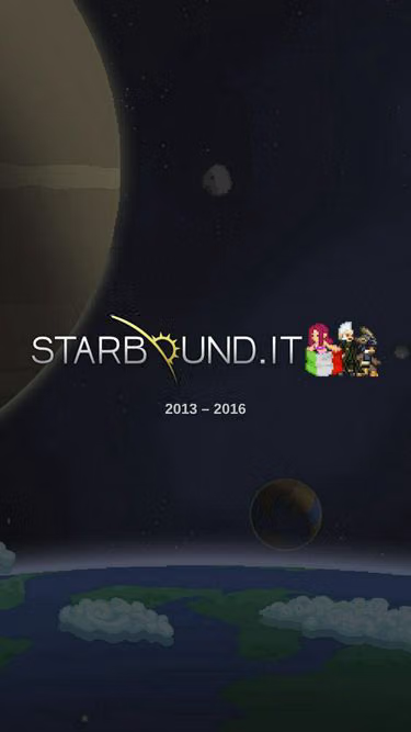 Screenshot of starbound.it