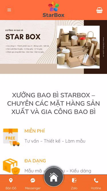 Screenshot of starbox.com.vn