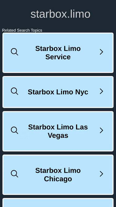 Screenshot of starbox.limo