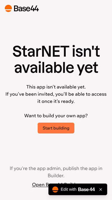 Screenshot of starnetwork.dev