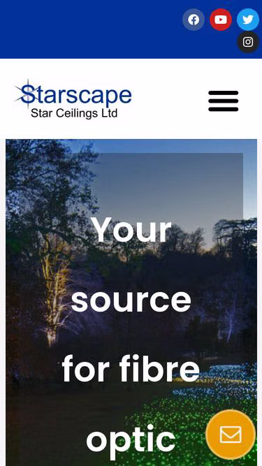 Screenshot of starscape.co.uk