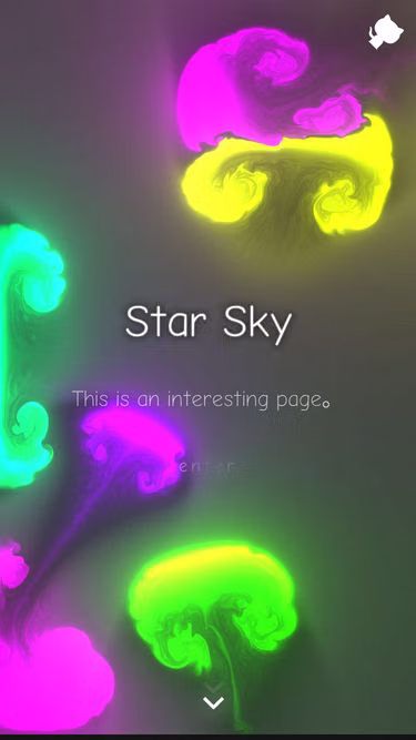 Screenshot of starsky.uno