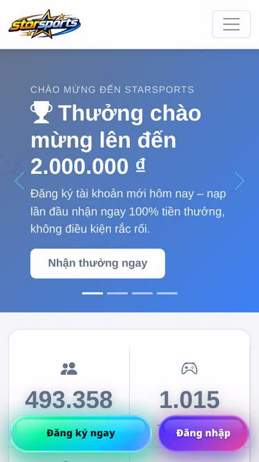 Screenshot of starsports.bio