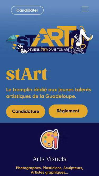 Screenshot of start.gp