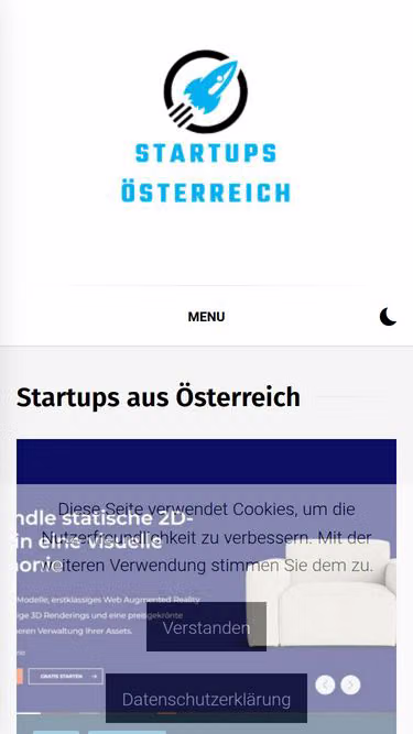 Screenshot of startups.co.at