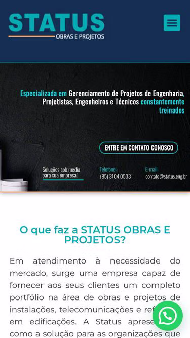 Screenshot of status.eng.br
