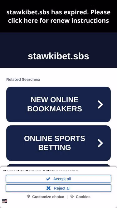 Screenshot of stawkibet.sbs