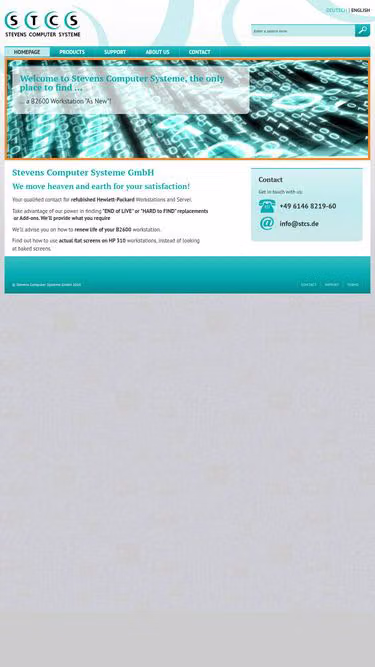 Screenshot of stcs.de