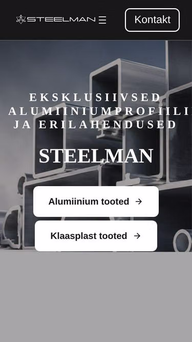 Screenshot of steelman.ee