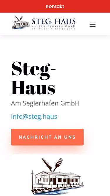 Screenshot of steg.haus