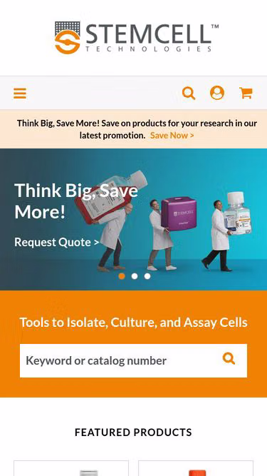 Screenshot of stemcell.media